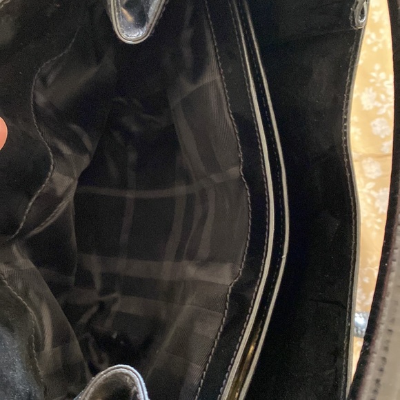Beautiful Burberry black bag, bought in London in early 2000, like new! - Picture 7 of 7